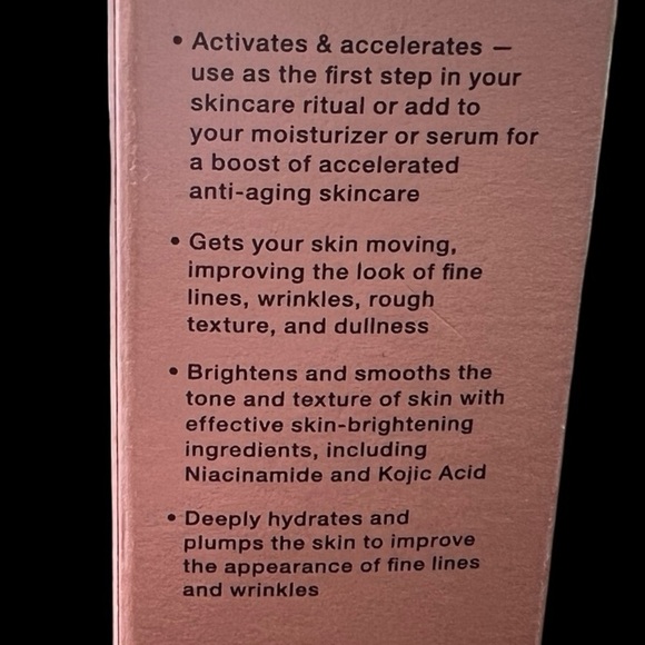 NWT~ Josie Maran Micro Milk Activator Exfoliating, Brightening Serum ~0.5 fl.oz. - Picture 4 of 6